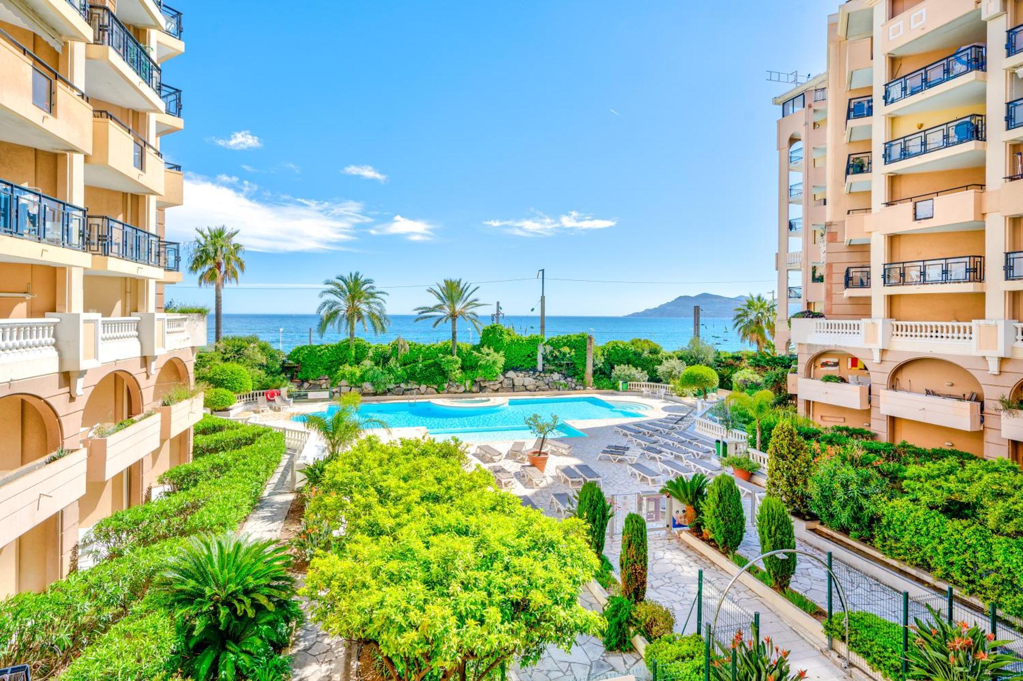 Residence La Palme D'Azur - Cannes Eksteriør billede
